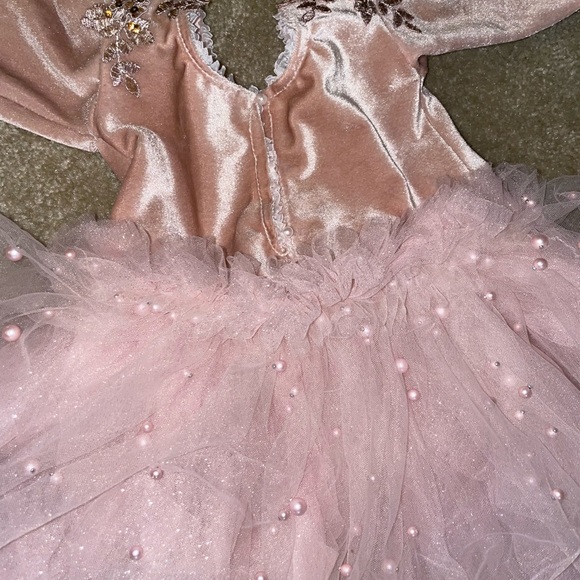 Velvet baby girl dress - Picture 4 of 7